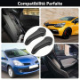 Xiciki Poignées de Réglage de Siège Avant, Poignées de Siège Compatible avec Renault Clio 2 Twingo 1 7701470827/7701209658 - Noi