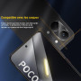 QULLOO Verre Trempé pour Xiaomi POCO X8 Pro Max, 3 Pièces Protecteur D'écran et 3 Pièces Caméra Arrière Protecteur, 9H Dureté Fi