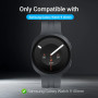 Euukzzea Protection Écran pour Samsung Galaxy Watch 9 40mm Verre Trempé, 4 Pièces Dureté 9H Anti-Rayures Film Protecteur d'écran