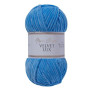 Utopia Crafts Velvet Lux Chenille Super Soft Chunky Yarn for Knitting and Crochet 100g (Sky Blue)