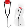 Yadonis Sex Toýs Couple Femme BDSM Kits de Bondage avec Métal Crochet Anal, Sexy Érotique Collier Plug Anal Sex toys, Accessoir