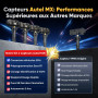 Autel TPMS Sensor 2en1 MX-Sensor, 1-Sensor Press-in Tire Pressure Monitor System Capteur, OE-Level Programmable & Clonable Wirel