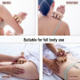 7 Pièces d’Outils de Massage en Bois de Gua Sha, Modelage du Corps, Anti-Cellulite et Soulagement des Douleurs Musculaires