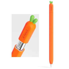 ELETIUO Coque en Silicone Compatible avec Apple Pencil (USB-C), Support de Protection avec Capuchon, Coque antidérapante, Suppor