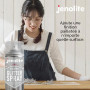 JENOLITE Lot de 2 laques transparentes pailletées argentées et dorées | 2 x 400 ml | Parfait pour ajouter de l'éclat aux cadres,