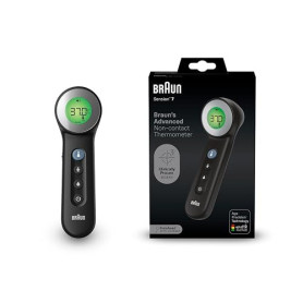 Braun Sensian 7 Thermomètre frontal sans contact | Technologie Age Precision | 3-en-1 |Écran numérique avec code couleur | Convi