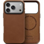 kingflag Coque en Cuir pour iPhone 18 Pro Max/17 Pro Max 6,9 Pouces | Cuir vieilli à l'huile, ultra-fine, compatible avec la rec
