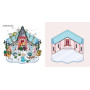 Cozy stickers Disney (avec pince) - Moments de vie