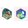 Cozy stickers Disney (avec pince) - Moments de vie