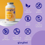 L-Lysine avec Zinc Hautement Dosée, 400 Capsules avec 1000 mg de Lysine par Dose Quotidienne, Acide Aminé Essentiel, Soutient le