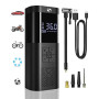 SERVOMASTER Compresseur à Air Portatif, Mini Compresseur 150PSI | avec Jauge, Gonfleur Pneus Voiture sans Fil, Accessoire Voitur