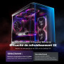AsiaHorse Nyota Ventilateur PC 120MM ARGB Reverse [Lot de 1] [HDB] Ventilateur RGB 2000 RPM/61.5 CFM/2,16 MMH2O 5V 3PIN ARGB et 
