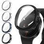 Neitra 4 Pièces PC Coque pour Samsung Galaxy Watch 9 8 44mm Protection | Coques avec Protecteur D'écran en Verre Trempé, étui de