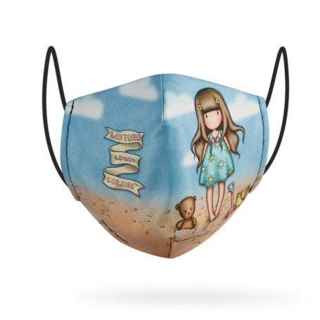 Masque en tissu hygiénique réutilisable Gorjuss 6-9 ans Enfant Bleu ciel 19,99 €