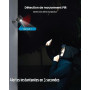 ieGeek 2K Caméra Surveillance WiFi Exterieure sans Fil Batterie ZS-GX3S | AI & PIR Détection Mouvement, Vision Nocturne Couleur,