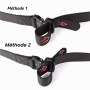Bansga Ceinture Tactique Homme Style Militaire Avec Nous Ceinture Heavy Duty Ceinture en Nylon Pour la Chasse D'entraînement Arm