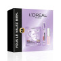 Coffret L’Oréal Paris Glass Skin avec soin, masque et huile à lèvres | Soin Éclat lissant, masque hydrogel, huile à lèvres hydra
