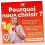 Natural Probio® Scoby Kombucha, Mère de Kombucha, Kit Fabriqué en France | Mère réutilisable à l'infini, souche non pasteurisée,