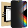 Mothca Verre Trempé Anti Espion pour iPhone 14 Pro Max Mat, Vitre Protection Ecran Privacy Matte à Couverture Complète, 9H Duret