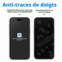 Mothca Verre Trempé Anti Espion pour iPhone 14 Pro Max Mat, Vitre Protection Ecran Privacy Matte à Couverture Complète, 9H Duret