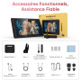 XPPen Artist 15.6 Pro V2 Tablette Graphique avec Écran 15,4" Stylet X3 Pro | Écran Entièr Laminé | X3 Pro Stylet à Puce Intellig