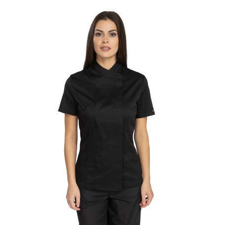 PALLTEX Nori Lady SS Veste De Cuisine Femme Veste Cuisine Femme Veste Cuisine Femme Professionnel Veste De Cuisine Femme Profess