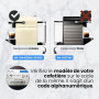 ANAKEL HOME Cafetière à Réservoir d'eau de Remplacement MS-624403 Compatible avec la Cafetière Nespresso Inissia | Réservoir d'e