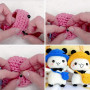 Yeux de Sécurité 100 pièces Yeux de Poupée en Plastique avec Rondelles de Ceinture pour DIY Poupée Peluche,Marionnettes Artisana