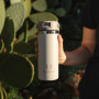 Sparrow Gourde Isotherme 1L - Inox Gourdes avec Paille Bouteille Isotherme | Bouteille Isotherme avec Paille Gourde Inox , Anti-