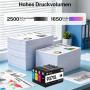 GeekWavix Cartouches d'encre 937XL Lot de 4 Noir Remplacement pour HP 937 | Compatibles avec HP OfficeJet Pro 9110b, 9120b, 9130