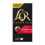 L'Or Espresso Café - 100 Capsules Splendente Intensité 7 | Compatibles Nespresso®*, lot de 10 x 10 capsules aluminium