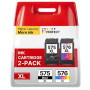 Washope 575 576 XL Cartouche Remplacement pour Canon 575 et 576 PG575 XL | Compatible pour Canon PIXMA TR4755i TR4756i TS3550i T