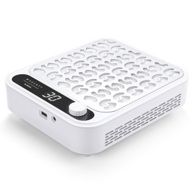 Makartt Aspirateur Ongles Professional Nail Dust Collector LED | itesse Réglable, Filtre Réutilisable, Idéal pour Salon & Domici