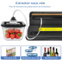 Machine Sous Vide Alimentaire Automatique pour Secs et Humides | Appareil Mise Sous Vide, Professionnel Machine vide Appareil av