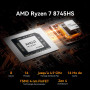 GEEKOM A8 Max Business Mini PC AMD Ryzen 7 8745HS, 16 Go DDR5 RAM | 1 To SSD (Évolutif) Compagnon IA productivité, 8 Ports USB, 