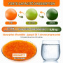 Perles Déshydratantes Silice Orange Indicatorices Pour Contrôle Humidité | 907G Réutilisables, Granulométrie 3-5mm, Pour Filamen