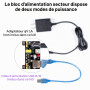 Miuzei Kit Breadboard électronique, 830 Points, 448 Composants pour Arduino | Module Alimentation 3,3V/5V, Résistances, LED, câb