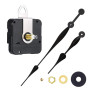 ACOLY Mécanisme de Mouvement à Quartz Silencieux à Couple élevé et à Longues Aiguilles, kit de réparation DIY pour Grandes horlo