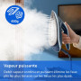 Philips Centrale vapeur PerfectCare Compact 4000, 6.5 bars, 450 g/min, Bleu | 0 brûlure garantie OptimalTEMP, Semelle SteamGlide