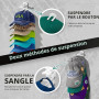 Jcocylse Porte Casquette Murale & Support Casquette - Organisateur Pratique pour Casquettes | Accroche Casquette Élégant | Range