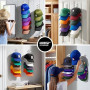 Jcocylse Porte Casquette Murale & Support Casquette - Organisateur Pratique pour Casquettes | Accroche Casquette Élégant | Range