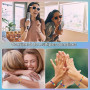 RUCUDIM Bracelets Ajustables de la Fierté, Bracelet Arc-en-ciel LGBT, Gays Lesbienne Bracelets de Fierté pour les Parades des Fi
