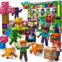 Mzyxxel 28 Pièces Figurines Magnétiques et Blocs de Construction, 8 Figurines Humaines, 2 Oiseaux, 2 Animaux & 16 Cubes Magnétiq
