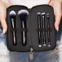 KIKO Milano Travel Brush Set, Pochette De Voyage Avec 5 Pinceaux Professionnels