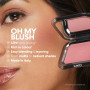 KIKO Milano Unlimited Blush - Teinte 03 Golden Coral | Blush en Poudre | Modulable | Jusqu’à 12 Heures | Velouté | Ultra-Pigment