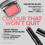 KIKO Milano Unlimited Blush - Teinte 02 Natural Tangerine | Blush en Poudre | Modulable | Jusqu’à 12 Heures | Velouté | Ultra-Pi