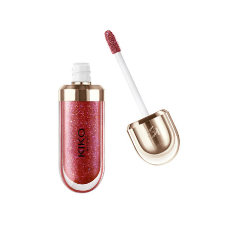 KIKO Milano 3D Hydra Lipgloss - Teinte 46 Marvellous Mauve | Hydratant | Effet Volume 3D | Non Collant | Applicateur Floqué | Lo
