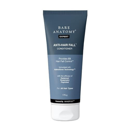 Bare Anatomy Après-shampoing anti-chute avec Redensyl, romarin et peptides | Réduit l'amincissement et la casse des cheveux | Re