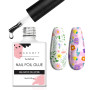 Makartt Colle Transfert Foil Ongles 15mL - UV LED Requise pour Nail Art | Gel De Transfert Pour Stickers À Ongles, Formule Résin