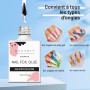 Makartt Colle Transfert Foil Ongles 15mL - UV LED Requise pour Nail Art | Gel De Transfert Pour Stickers À Ongles, Formule Résin